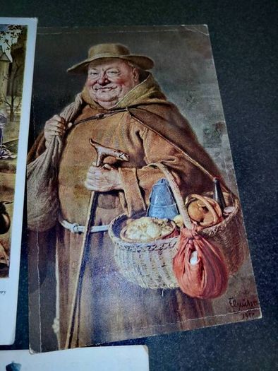 Beautiful antique postcards x5