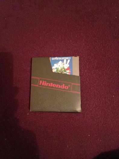 Nintendo Retro vintage Ghostbusters 2 cartridge