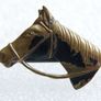 Horse Tie Bar, Vintage Brooch, Brooches in uk, Novelty Tie Bar Image 2