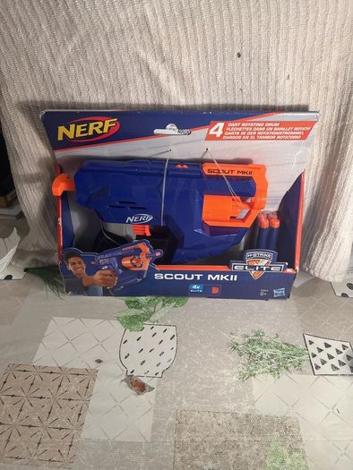 Nerf Gun Scout MKll Brand new +small nerf gun good condition