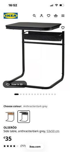 Ikea side tables (Olserod)