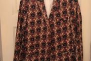 Topman floral print blazer
