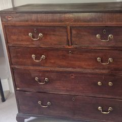 Antique Georgian Mahogany Chest of Drawers