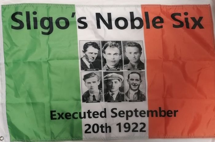 Sligo Noble Six Irish Republican flag 3ft x 2ft.
