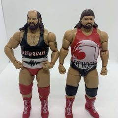 wwe elite TNF then now forever Natural Disasters Earthquake & Thypoon action figures