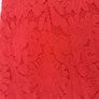 Ladies River Island Red Lace Mini Skirt Size 10 Image 3