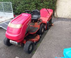 ride on lawnmower