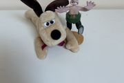 Wallace &amp;Gromit ( figure and teddy )