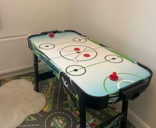 air hockey table- electric air flow