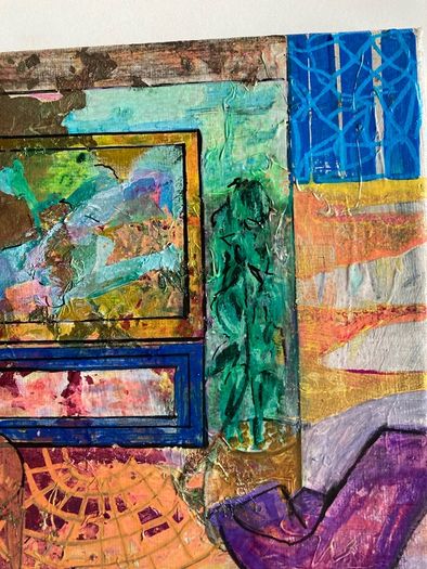 Original Painting Interior Design Art Irish Art Interiors style painting