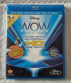 Disney WOW TV Calibration BluRay Disc