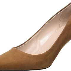HUGO BOSS Ladies Leather Pumps Shoe INES 60-s, 50480738 Light brown231, 35 EU