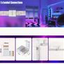 25pcs 2Pin/4 Pin LED Light Strip Connectors Set Including Screw Clips, 8Mm/10Mm 4 Pin LED Connectors, Cuttable T, L Shape PCB Board for SMD 5050 RGB Strip Lights Gapless Connector Image 9
