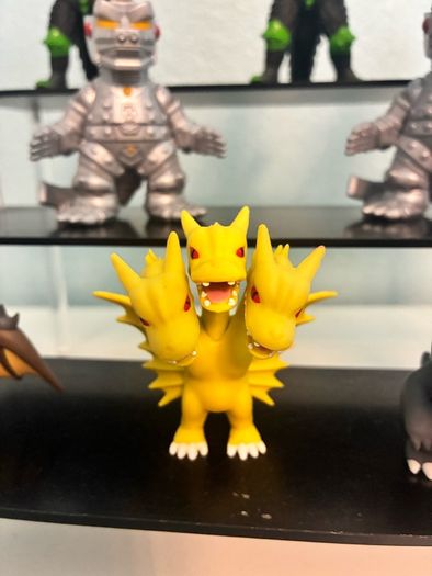 Lot of small Godzilla collectibles