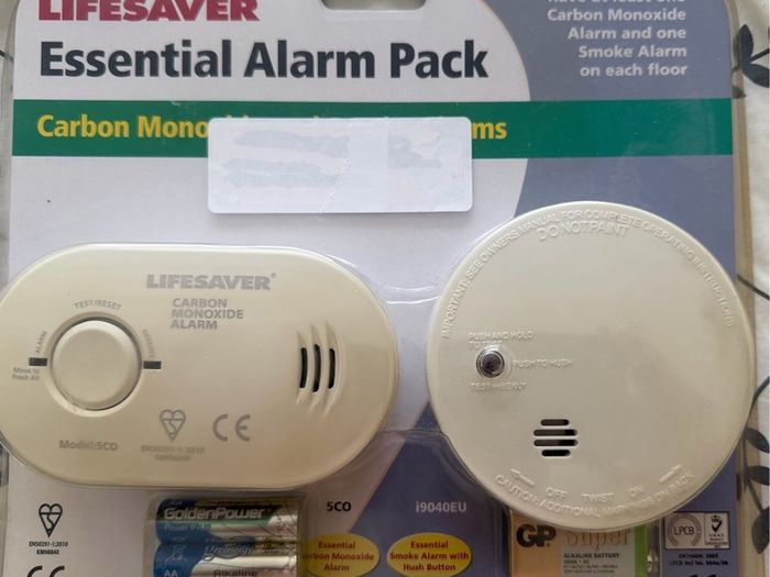 Brand New Smoke & Carbon Monoxide Alarm Pack