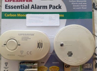 Brand New Smoke & Carbon Monoxide Alarm Pack