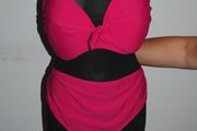 Beach to beach plus size pink bikini set size UK24 cupD EU52 Postage included