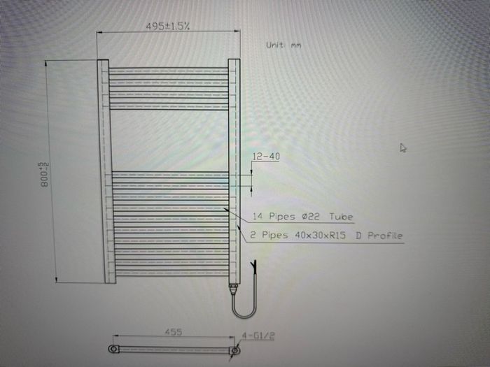 6 Electric Towel Radiators