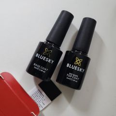 BLUESKY Gel Nail Polishes, No Wipe Top Coat and Base Coat
