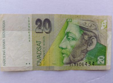 Slovakian Banknote