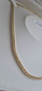 9ct Gold Spiga Chain 18 Inch