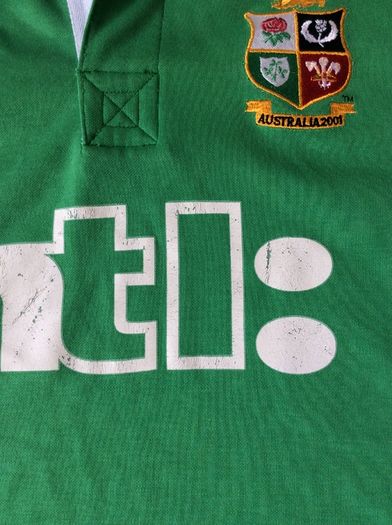 Lions Jersey.Official Adidas British and Irish Lions Jersey From Tour Of Australia Year 2001. Authentic Original.Not A Modern Day Remake.
