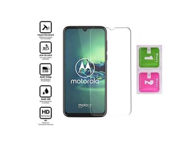 For Motorola Moto G8 Plus Tempered Glass Premium Screen Protector Guard Film New - FHT09MTG