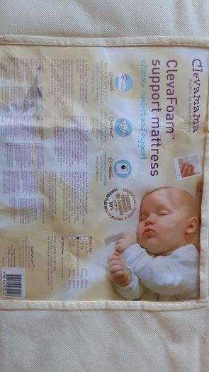 Clevamama Moses Basket mattress