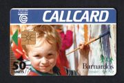 1995 Ireland 50 unit 150th anniversary of the birth of the Barnardos Children's Charity founder, Dr. Thomas Barnardo (Gemplus GEM1) Call Card Used. Telecom Eireann card number 1091