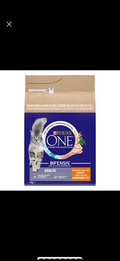 Purina One 3kg. New, sealed