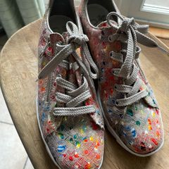 Rieker Ladies Wedge floral runners UK5