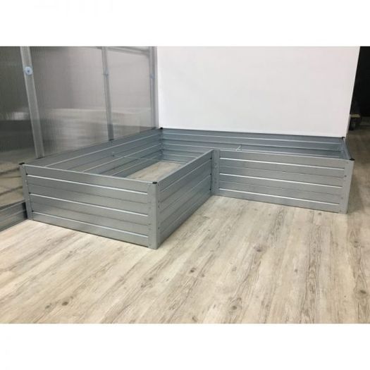 Raised beds Galvanised steel L shape