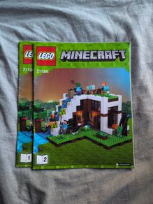 Minecraft Lego The Waterfall Base 21134
