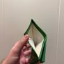 Oroton Margot Mini 10 Credit card zip wallet women green vintage Image 6