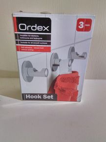 Ordex self adhesive hooks, 3 pcs