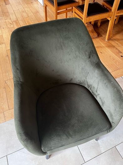 Green Velvet Chair