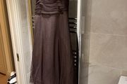 Vintage brown tulle dress