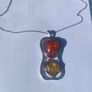 925 Silver Baltic Amber pendant set Image 9
