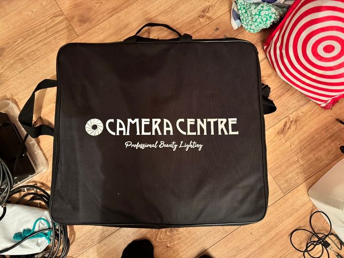Camera Centre LED Ring Light with Tripod and Carry Case