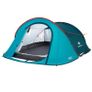 Quechua 2 Seconds Camping Tent (3 People) + 2 Quechua Camping Sleeping Bags Image 4