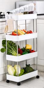BRAND NEW Mobile shelf kitchen storage