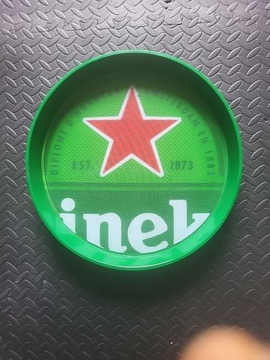 heineken serving tray