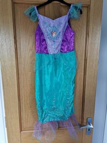 Ariel Fancy Dress Costume with shoes and wig