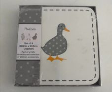 Set of 4 Coasters Brand New