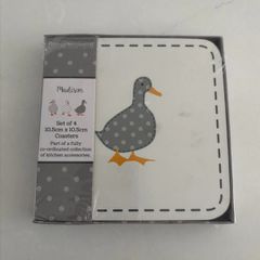 Set of 4 Coasters Brand New