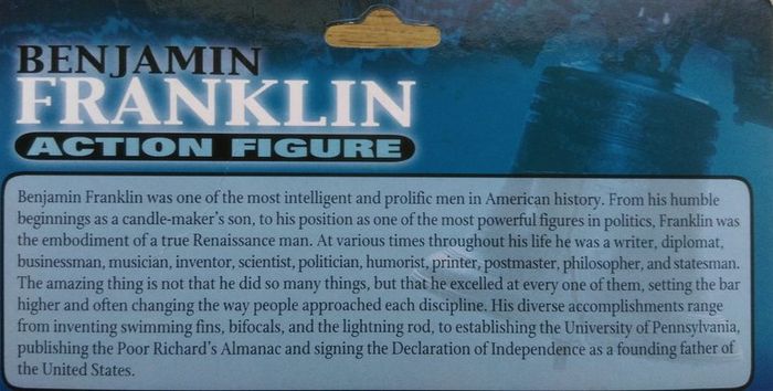 Benjamin Franklin - Action Figure