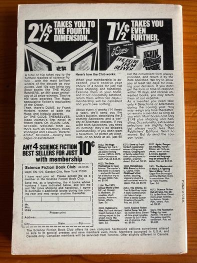 Science Fiction magazin 'Galaxy' April 1974