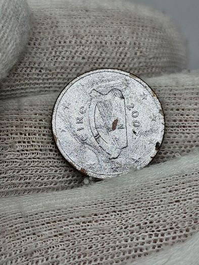 Ireland 2007 Silver Plated?? 5 Cent