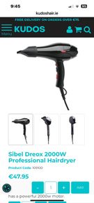 Dreox hairdryer