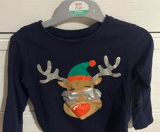 3-4y long sleeve Christmas top
